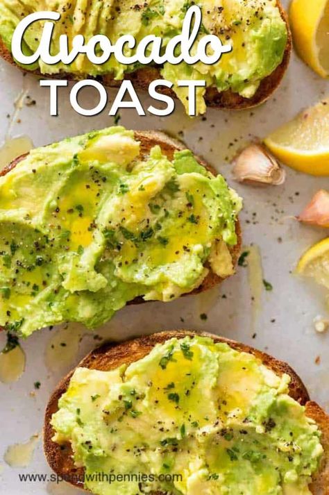 The simple things in life are often the best, and Avocado Toast is a great example of that. But there's one little cheffy trick to step up your avocado toast game that makes all the difference..... #avocadotoast #spendwithpennies #easybreakfast #easymeal #toastforbreakfast #avocadotoastrecipe Avacoda Toast Recipes, Toast Aperitif, Homemade Bolognese Sauce, Homemade Bolognese, Follicular Phase, Breakfast Recipes Kids, Avocado Dessert, Avocado Toast Recipe, Simple Things In Life