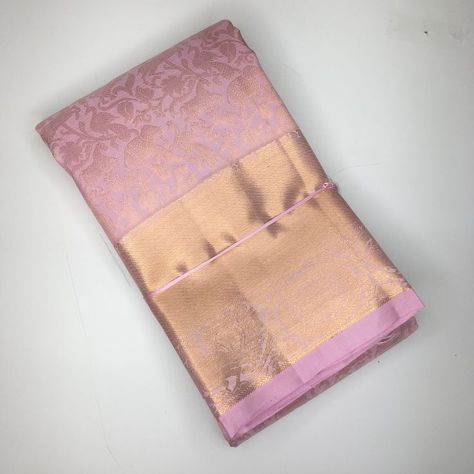 Kanjeevaram Silk Saree, Saree Ideas, Wedding Sarees, Luxury Collection, Luxury Silk, Saree Wedding, Silk Saree, Pastel Pink, Continental Wallet