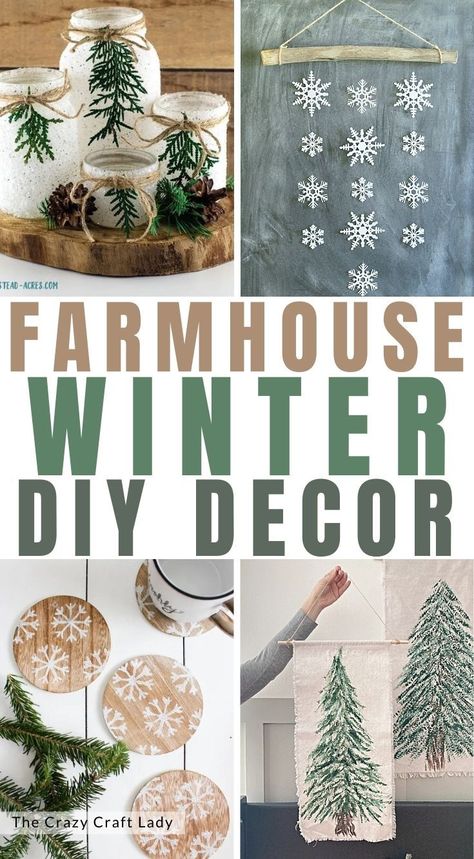 As you begin to clean up from the holidays, discover new ways to add decor in your home that will bring a cozy winter style. Diy Winter Wall Decor, Snowmen Diy Crafts, Winter Mantle Ideas, January Craft Ideas, Winter Diy Decor, Winter Window Decor, January Decor After Christmas, Decorating For Winter After Christmas, January Home Decor