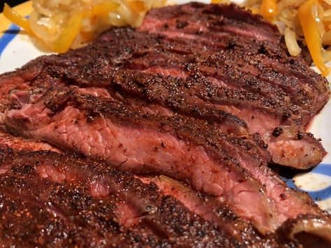 How to Smoke a Flank Steak on a Pellet Grill {Traeger, Pit Boss, Z Grills} Traeger Flank Steak, Smoked Flat Iron Steak, Smoked Flank Steak Recipes, Smoked Flank Steak, Broil Recipes, Top Round Steak Recipes, Pellet Smoker Recipes, Beef Loin, London Broil Recipes