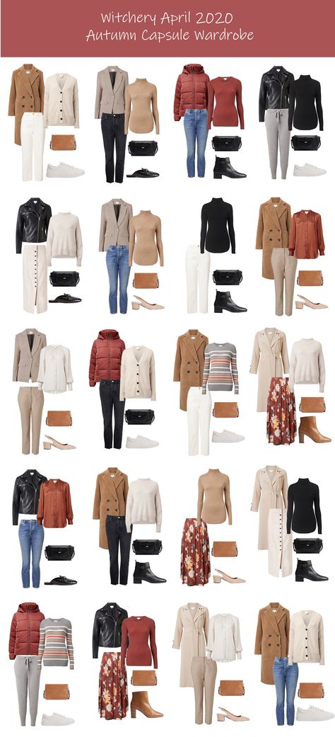 Autumn Work Capsule Wardrobe, Autumn Colour Capsule Wardrobe, April Capsule Wardrobe, Autumn Color Capsule Wardrobe, Autumn Palette Capsule Wardrobe, True Autumn Outfits Fashion Styles, Capsule Wardrobe Autumn Color Palettes, Soft Autumn Capsule Wardrobe 2023, Capsule Wardrobe True Autumn