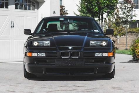 1994 BMW 850CSi Classic Drive Review %%sep%% %%sitename%% Bmw 850 Csi, Bmw 8 Series, Ground Effects, Talk Of The Town, Mclaren F1, European Cars, The Talk, Driving Test, Name Plate