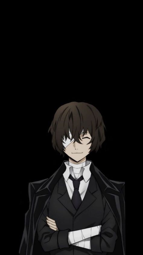 Dazai Osamu, My Husband, Anime Character, Anime, Black