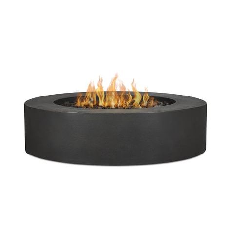 Patio Heaters & Fire Pit Tables | West Elm Propane Fire Table, Round Fire Pit Table, Propane Tank Cover, Natural Gas Fire Pit, Stylish Outdoor Furniture, Propane Fire Pit Table, Gas Fire Table, Round Fire Pit, Gas Fire Pit Table