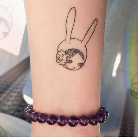 Grunge Best Friend Tattoos, Arm With Small Tattoos, Midsize Tattoo, Aya Takano Tattoo, Takano Aya, 2005 Tattoo, Fairy Tattoos, Aya Takano, Stick Tattoo