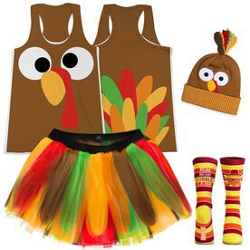 Turkey Costume Women, Turkey Olympics, Runner Outfit, Thanksgiving Outfit Kids, Thanksgiving Vinyl, Thanksgiving Arts And Crafts, Turkey Clothes, Thanksgiving Costume, Turkey Costume