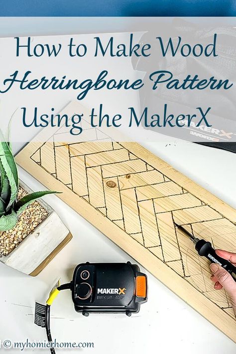 Want to etch a herringbone pattern? Using the MaxerX tool I will show you how to etch and wood burn your wood art with ease. Etching Wood, Wood Lines, Christmas Diy Wood, Rustic Ladder, Easy Diy Decor, Christmas Signs Wood, Diy Furniture Projects, Woodworking Ideas, Rock Stars