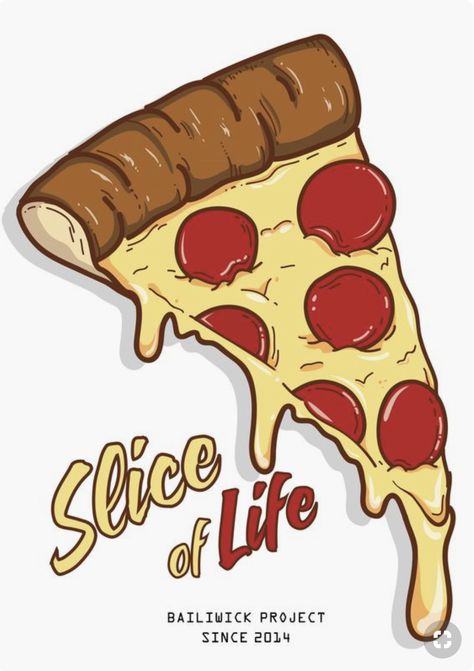 Pizza Slice Illustration, Pizza Art Creative, Drawing Of Pizza, Pizza Art Illustration, Pizza Drawings, Pizza Slice Drawing, Anime Pizza, Cartoon Pizza Slice, Pizza Illustration