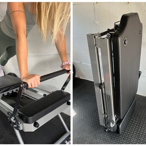 'I use this home reformer Pilates machine every day' Home Pilates, Pilates Machine, Leg Circles, Reformer Pilates, Upper Body Strength, Pilates Reformer, Running Leggings, Workout Guide, Health Healthy