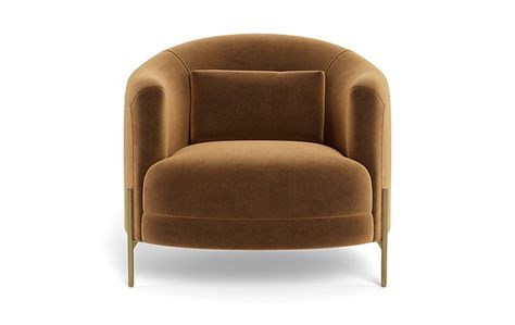 Fiona - Interior Define Accent Chair Ideas, Gold Accent Chair, Comfort Box, Fireplace Seating, Den Decor, Small Accent Chairs, Upholstered Accent Chairs, Interior Define, Art Chair