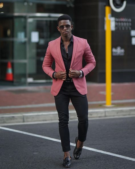 Pink And Black Suit For Men, Pink And Black Outfit Men, Pink Blazer Outfit Men, Pink Blazer Men, Pink Outfits Men, Blazer Outfits For Men, Pink Suit Men, Son Photoshoot, Happy List