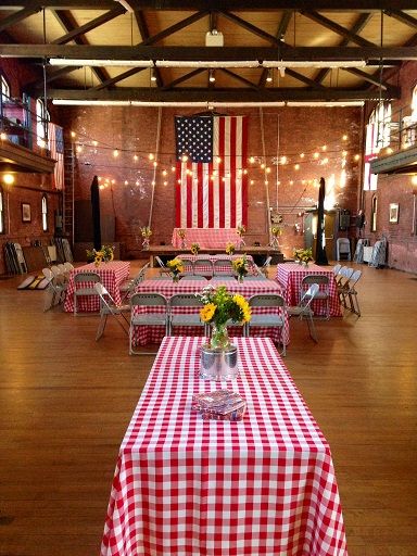 Hoe-Down Sweet 16 Party designed and coordinated by The Savory Affair. Party Table Cloth Ideas, Country Sweet 16, Table Cloth Ideas, Hoedown Party, Country Western Parties, Cowboy Theme Party, Cloth Ideas, Table Skirts, Wild West Party