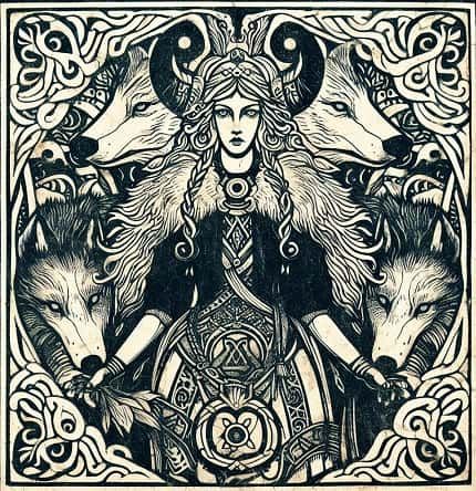 9 Wolf Goddesses to Unleash the Power of She-Wolves – Spells8 Witch And Wolf Tattoo, Wolf Goddess Tattoo, Goddess Of Wolves, Women And Wolves, Female Wolf Protecting Male Tattoo, Native American Woman And Wolf Tattoo, Presentation Night, Sleeping Wolf, Wolf Woman