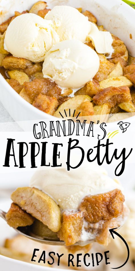 Desert Squares, Apple Betty Recipe, Buko Pandan Recipe, Apple Betty, Apple Brown Betty, Yummy Things To Bake, Banana Cake Recipe Easy, Comfort Food Desserts, Caramel Apple Dip