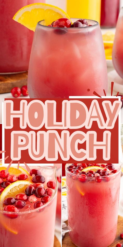 Dole Holiday Pineapple Punch, Fruity Punch Alcohol, Natural Punch Recipe, Grape Juice Recipes Ideas, Small Batch Punch Recipe, Ginger Ale And Sherbert Punch, Strawberry Punch Recipes Non Alcoholic, Na Beverages, Non Alcoholic Fruit Drinks