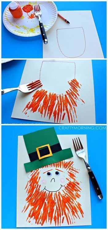 Leprechaun Craft, Fete Saint Patrick, March Crafts, St Patricks Crafts, St Patricks Day Crafts For Kids, March Activities, St Patrick Day Activities, St Patrick's Day Crafts, Daycare Crafts