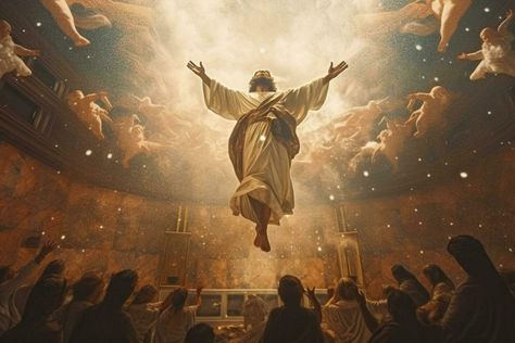 Ascension Day Of Jesus Christ, Ascension Day, Resurrection Day, Catholic Images, Son Of God, Good Friday, New Wallpaper, Jesus Christ, Jesus