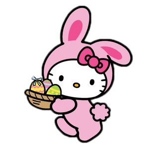 Hello Kitty No Background, Hello Kitty Easter, Hello Kitty Halloween, Holding Flowers, No Background, Messaging App, Cute Little Things, Japanese Outfits, Program Design