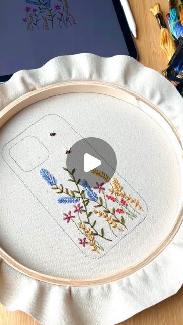 8.8M views · 579K likes | Jenny ~ Embroidery Art, Design & Crafts on Instagram: "Phone case for Spring (Please read caption) 🐝When I was doing some research I read that all phone cases should be removed for charging, I know some of you might think it’s mad but I’m just sharing incase it’s something you want to do, with either a bought or homemade case. So, just to confirm, as I’ve read,with all phone cases, i will be removing this when charging to prevent overheating. Taking the case of is also better for the battery life. 😊 . . #phonecase  #loveembroiderymag  #valentinesideas  #handmade  #embroideryinstaguild  #embroidereddenim  #sewing  #embroideryart  #embroideryhoop  #embroidered  #embroideryartist  #embroideryartwork  #valentineidea  #embroiderywork  #hoopartembroidery  #handmadewit Phone Cases Embroidered, 2023 Phone Case, Embroidered Phone Case, Embroidery Phone Case, Homemade Phone Cases, Embroidery Cases, Instagram Phone, Read Caption, Handmade Phone Case