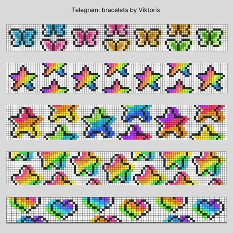 Beading For Beginners, Loom Beading Patterns, Easy Perler Beads Ideas, Bead Loom Designs, Diy Perler Bead Crafts, Bead Loom Pattern, Loom Bracelet Patterns, Tapestry Crochet Patterns, Diy Perler Beads