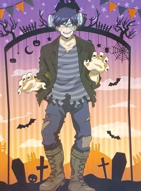 Mha Halloween Official Art, Mha Halloween, Mha Babies, Bakugo Uraraka, Iida Tenya, Holiday Characters, Tenya Iida, Halloween 3, Anime Halloween