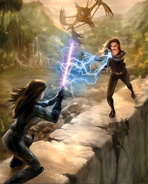 Jaina Solo Fel - Wookieepedia, the Star Wars Wiki New Jedi Order, Jaina Solo, Darth Revan, Jedi Sith, Photo Star, Jedi Order, Star Wars Concept Art, Star Wars Rpg, Jedi Knight