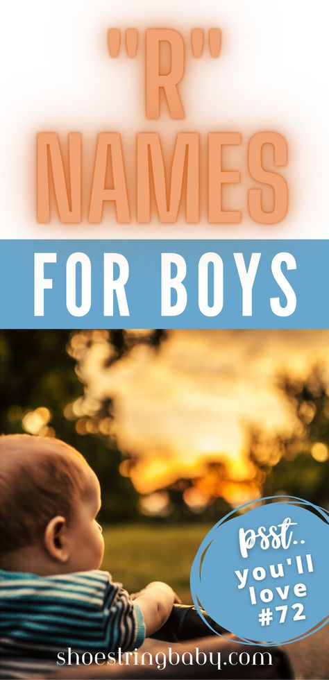 If you're on the hunt for boy names that start with the letter R, you're in the right place. Our comprehensive list includes classic picks, modern options, and even some unique R names for boys you might not have considered. Plus, each R boy name includes its meaning and origin. Whether you're into timeless names or something more unique, we've got plenty of R names for boys that'll suit your style. #BoyNames #NameIdeas Unique R Names, R Names For Boys, R Baby Names, R Boy Names, K Boy Names, R Names, List Of Boy Names, New Boys Names, Simple Boy Names