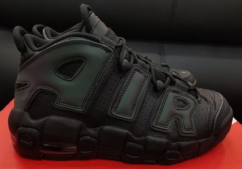 #sneakers #news  Nike Air More Uptempo With Reflective “AIR” Coming Soon Nike Uptempo Sneakers Black, Uptempo 96, Nike Air Uptempo, Nike Air More Uptempo, Nike Air More, Sneakers Luxury, Dr Shoes, Shoes Sneakers Jordans, All Nike Shoes