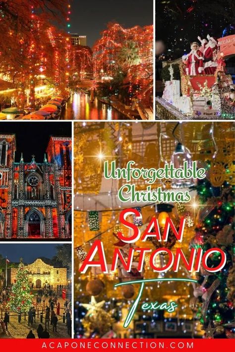 Unforgettable Christmas in San Antonio, Texas San Antonio Christmas, Christmas Vacation Ideas, Christmas In Nashville, San Antonio Travel, Bryson City North Carolina, Snowy Escape, Texas Destinations, East Coast Usa, Texas Christmas