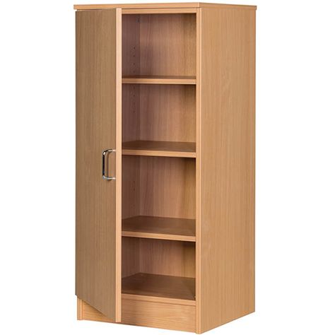 School Storage, Storage Cupboard, Chrome Handles, Cupboard Storage, Wooden Storage, Single Doors, School Classroom, Yes Please, Mdf Wood