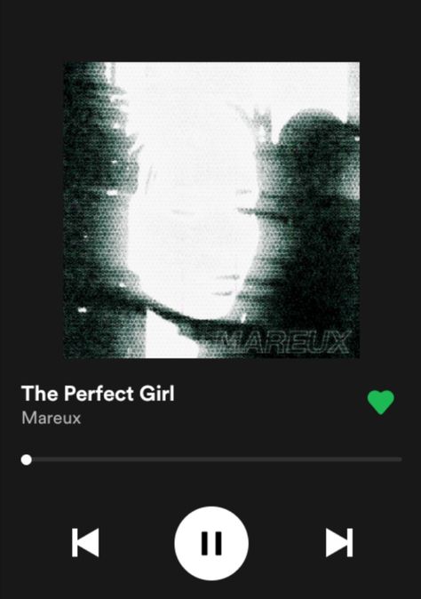 Mareux Album Cover, The Perfect Girl Music, The Perfect Girl Song, The Perfect Girl Mareux Aesthetic, Music Vibe, Spotify Songs, Genius Lyrics, Perfect Girl, Music Collage