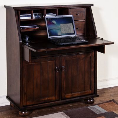 Desk Armoire, Small Secretary Desk, Desk Cubby, Drop Leaf Desk, Antique Secretary Desks, Armoire Desk, Computer Armoire, Computer Desk With Hutch, Desks For Small Spaces