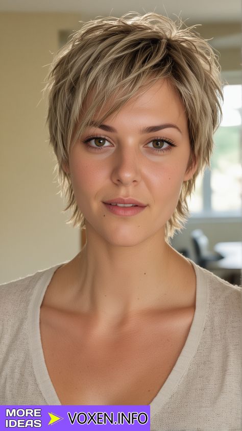 23 Discover the Best Pixie Shag Haircut Styles for 2024 Shag Haircuts For Fine Hair, Pixie Shag Haircut, Long Layers Face Framing, Pixie Shag, Haircut Layered, Layers Face Framing, Winter Update, Layered Pixie, Medium Shag Haircuts