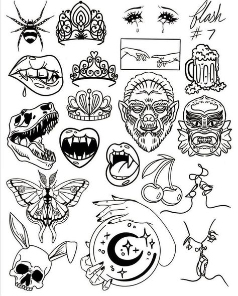 Flash Art Tattoos, Old School Art, Kunst Tattoos, Tattoo Old School, Tattoo Zeichnungen, Men Tattoos, School Coloring Pages, Inspiration Tattoos, Tattoo Flash Sheet