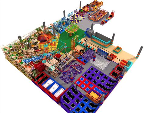 Minecraft Trampoline Park, Minecraft Trampoline, Fitness Trampoline, Kids Trampoline, Trampoline Workout, Trampoline Park, Minecraft Builds, Trampolines, Large Size