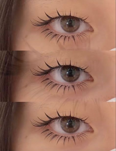 Lashes For Monolids, Lash Extension Monolid, Eye Lash Extensions Styles Natural Wispy, Monolid Eye Lash Extensions, Eyelash Extensions For Monolid Eyes, Monolid Lash Map, Lashes For Monolid Eyes, Monolid Eyelashes, Lash Extensions Monolid