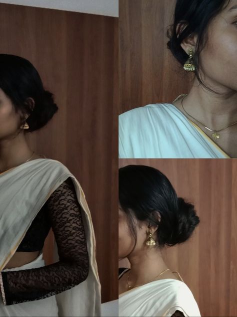 Onam # Kerala saree # festival Onam # FITS# ghumke Saree Selfie Poses, Selfie Poses At Home, Poses At Home, Saree Pose, Home Mirror, Desi Aesthetics, Camera Tattoo, Clothing Guide, Saree Poses