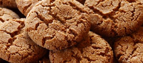 Kripalu Recipe: Ginger Molasses Cookies | Kripalu Být Fit, Ginger Snaps Recipe, Crisco Recipes, Molasses Cookies Recipe, Gf Cookies, Ginger Molasses Cookies, Molasses Cookies, Ginger Snap Cookies, Ginger Recipes