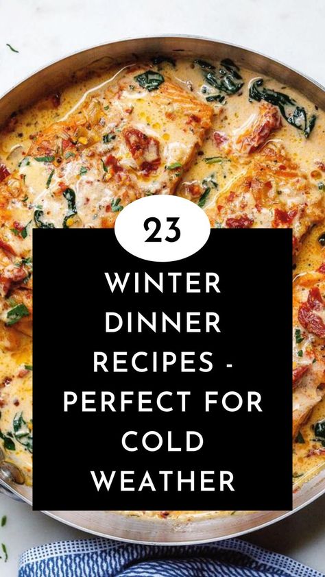 Winter Dinner Recipes Quick Winter Dinner Recipes, Rainy Day Recipes, Winter Lunch, Winter Dinner Party, Winter Warmers Recipes, Cold Weather Food, Winter Cooking, Winter Comfort Food, Dinner Party Menu