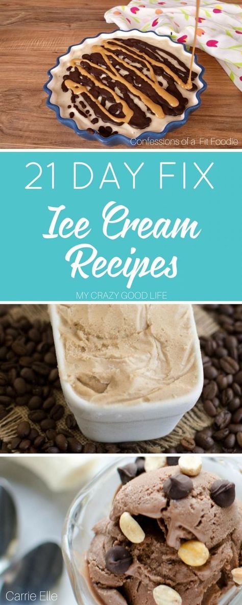 21 Day Fix ice cream recipes are perfect for curbing a sweets craving. These are healthy ice cream recipes you can include in your meal plans for a treat! Easy Snacks Desserts, 21 Day Fix Desserts, 21 Day Fix Snacks, Healthy Ice Cream Recipes, Beachbody Programs, 21 Day Fix Meal Plan, Beachbody Recipes, Recipes Snacks, Healthy Recipes Easy Snacks