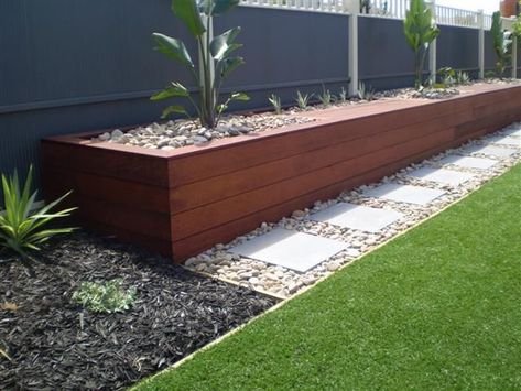 Landscaping decking paving