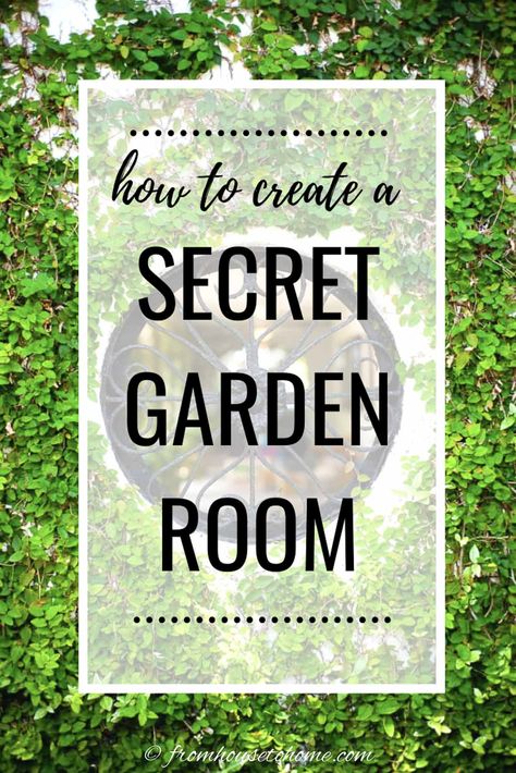 Secret Garden Ideas: How To Create A Magical Backyard Hidden Garden | Gardening Secret Garden Room, Secret Garden Design, Secret Garden Ideas, Magical Backyard, Oregon Garden, Charleston Gardens, Relaxing Backyard, Backyard Shade, Backyard Plan