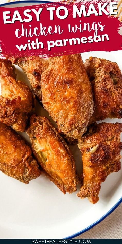 Whether you're a beginner in the kitchen or a seasoned chef, this easy chicken wings recipe is sure to impress! With just a few simple ingredients and minimal prep, you'll have crispy, golden-brown wings in under 30 minutes. Perfect for a quick snack or meal, these wings are a hit at any gathering. Add your favorite sauces or seasonings for extra flavor. Discover the easiest way to enjoy homemade chicken wings! Seasoning For Chicken Wings, Homemade Chicken Wings, Chicken Wing Seasoning, Easy Chicken Wing Recipes, Chicken Wing Recipe, Easy Chicken Wings, Recipes With Parmesan Cheese, Wing Recipe, Caesar Chicken