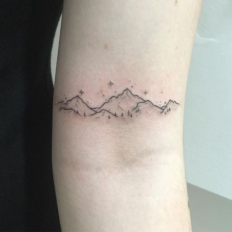 200+ Best Mountain Tattoos for Men (2021) Range, Geometric, Simple, Small Designs Whole Tattoo, Moutain Tattoos, Scenery Tattoo, Mountain Range Tattoo, Mountain Tattoo Simple, Small Tattoos Simple, Bff Tattoos, Geniale Tattoos, Christina Perri