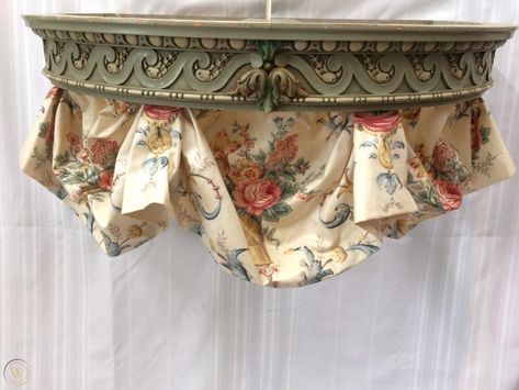 Antique Canopy Bed, Tester Bed, Crown Canopy, Antique French Bed, Circle Bed, Bed Crown Canopy, Bed Crown, Painted Beds, French Bed