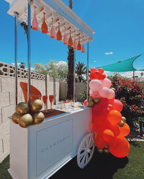 Shoutout to the incredible Patrick Deckbar for treating his fiancée Danielle to the ultimate Sunday Funday with our most lavish champagne cart service! 🥂💍 With an actual Veuve Clicquot champagne bottle bucket, Veuve flutes, and a full-fledged brunch setup including salads, fruits, Aperol spritz, and all the trimmings, he ensured his Barbie bride-to-be had the absolute best! 🎉🍾 Patrick, you’re definitely a keeper! 💖 @danielleschep #SundayFunday #UltimateChampagneExperience #lastrendezveuve #ve... Veuve Clicquot Party Decor, Brunch Setup, Champagne Cart, Tuesday Vibes, Drink Stations, Espresso Martinis, Famous Drinks, Veuve Clicquot Champagne, Banana Bars