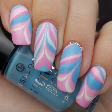 Trans Nail Art, Trans Flag Nails, Trans Nails Designs, Transgender Nails, Nonbinary Nails, Trans Pride Nails, Pride Flag Nails, Trans Nails, Pride Month Nails