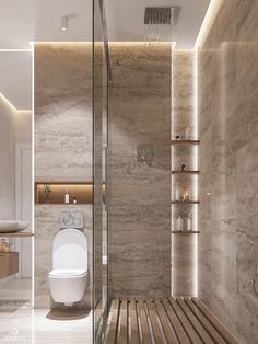 Bathroom Ideas Luxury Modern, Bathroom Niche Design, Small Toilet Design, Toilet And Bathroom Design, Bathroom Niche, Bathroom Design Small Modern, Ideas Baños, Bathroom Ideas Luxury, Modern Small Bathrooms