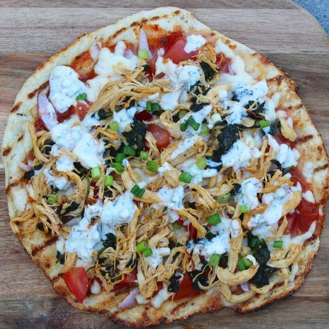 Low Carb High Protein Pizza Crust Homemade Protein Pizza, Healthy High Protein Pizza, High Protein Pizza Toppings, High Protein Pizza Crust, Protein Pizza Crust, Chicken Pot Pie Crust, High Protein Pizza, Bariatric Tips, Healthy Ranch