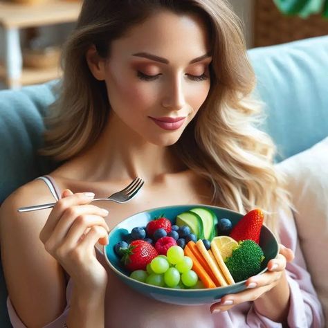 Mindful Eating 101 Weird Cravings, Happy Signs, Eat Less, Food Sensitivities, Weird Food, Mindful Eating, How To Eat Less, Healthy Gut, Nutrition Tips